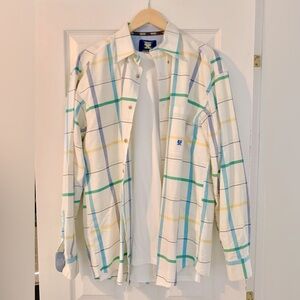 Wrangler Men's Plaid Button-Down
